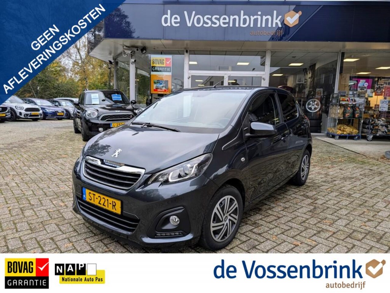 Peugeot 108 - 1.0 E-VTI Active NL-Auto Automaat *Geen Afl. kosten* - AutoWereld.nl