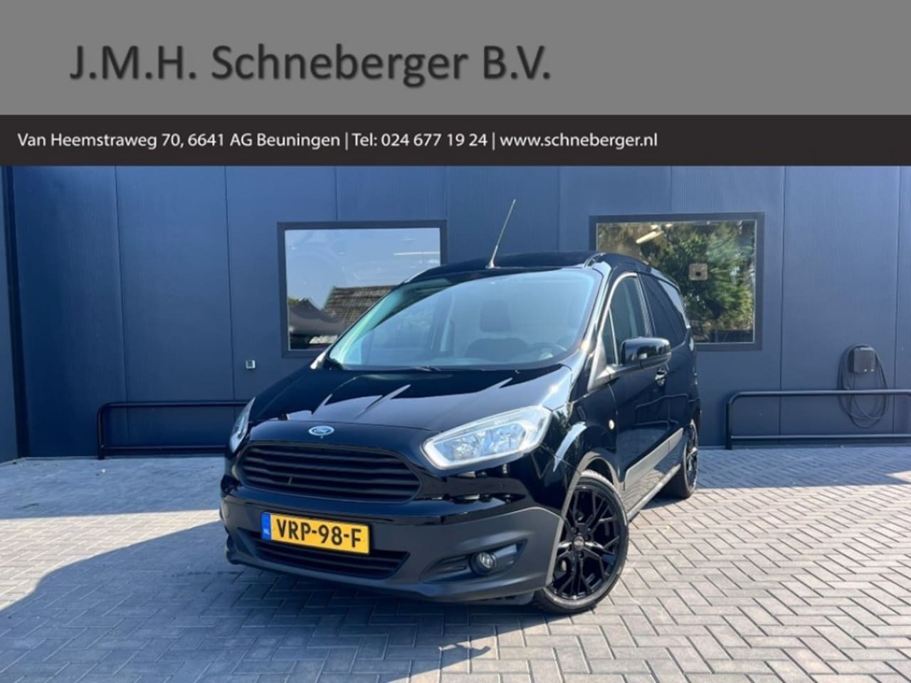 Ford Transit Courier - 1.0 Trend / Trekhaak, LM Velgen, Airco, Bluetooth, USB - AutoWereld.nl