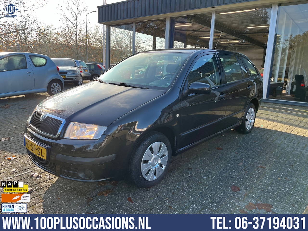 Skoda Fabia Combi - 1.4-16V Ambiente 1.4-16V Ambiente, Nwe apk, Airco, 5 deurs - AutoWereld.nl