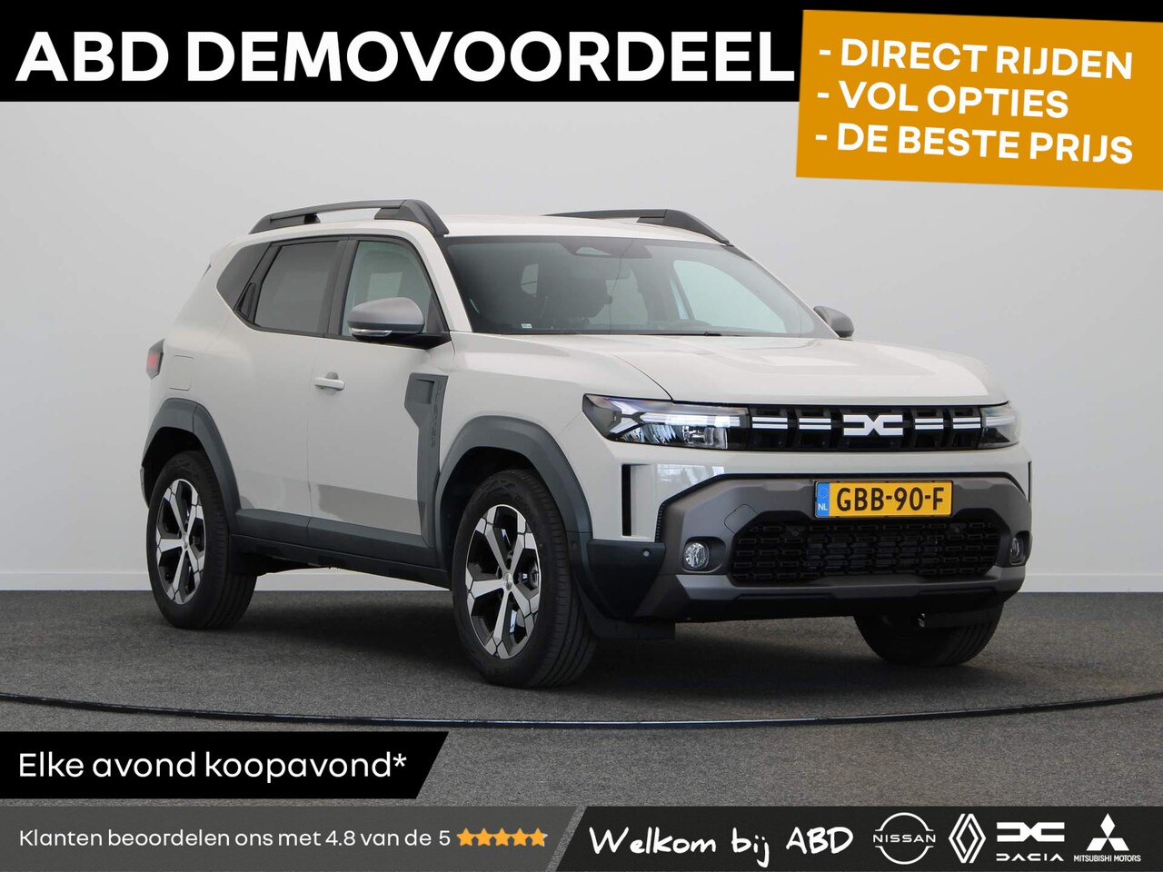 Dacia Duster - Hybrid 140pk Journey | Dacia Experience Days | Multiview Camera | Draadloze smartphone lad - AutoWereld.nl