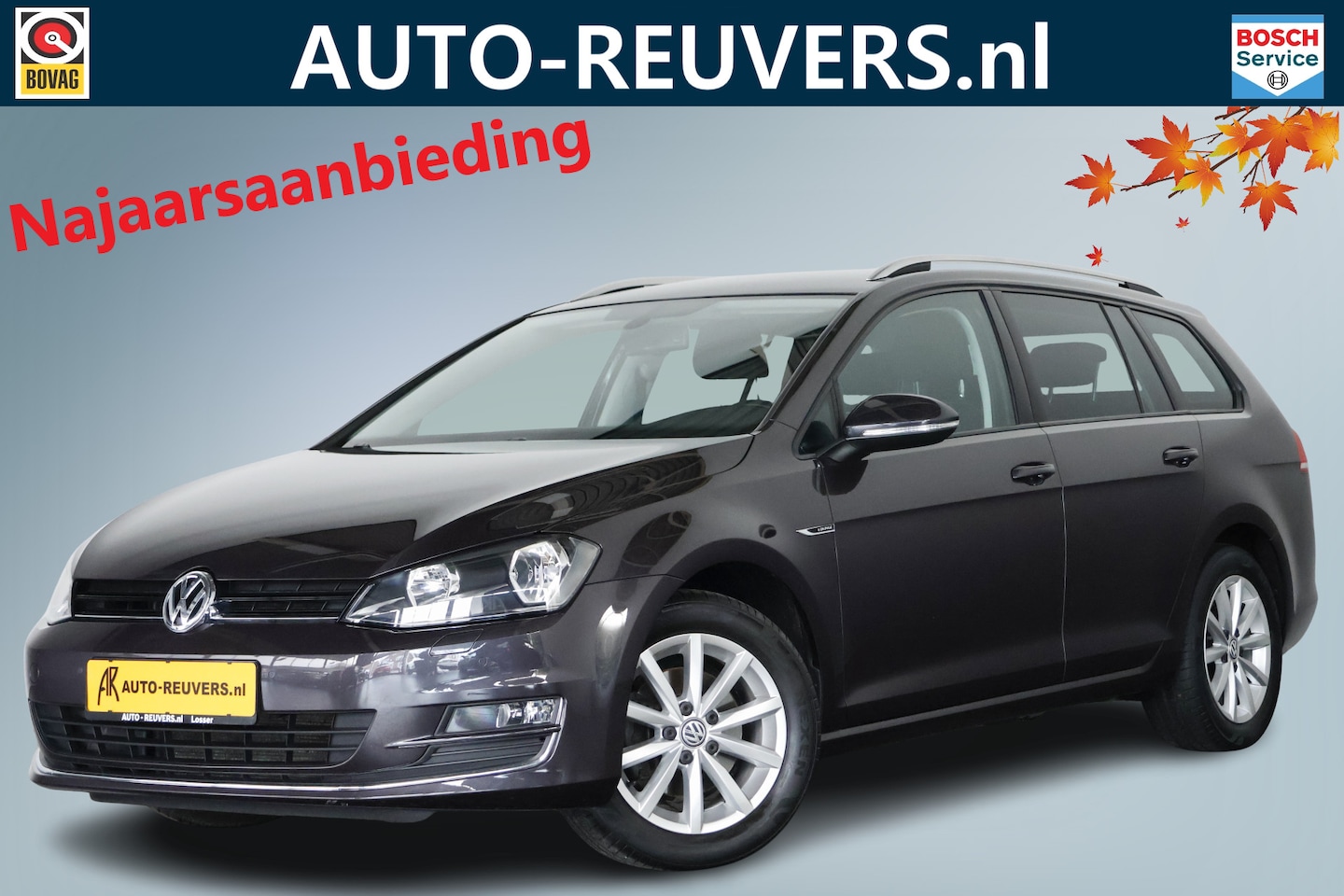 Volkswagen Golf Variant - 1.2 TSI Lounge / Navi / Clima / Cruisecontrol / Trekhaak - AutoWereld.nl