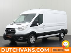 Ford Transit - 2.0TDCI 130PK L3H2 | Airco | Cruise | 3-Persoons | Betimmering