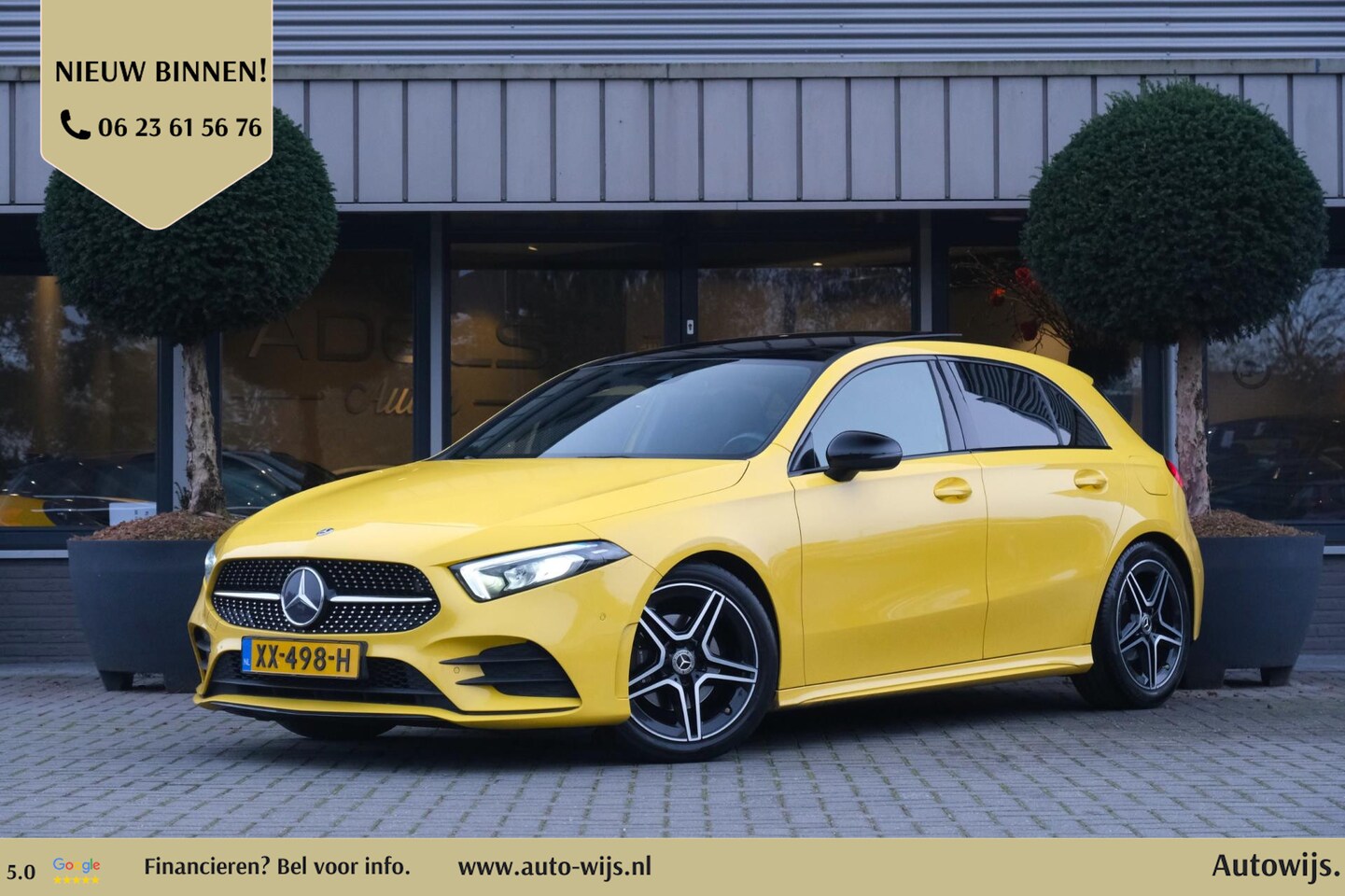 Mercedes-Benz A-klasse - 180 Business Solution AMG Night Upgrade|Sfeerverlichting|Pano|NL Auto| - AutoWereld.nl