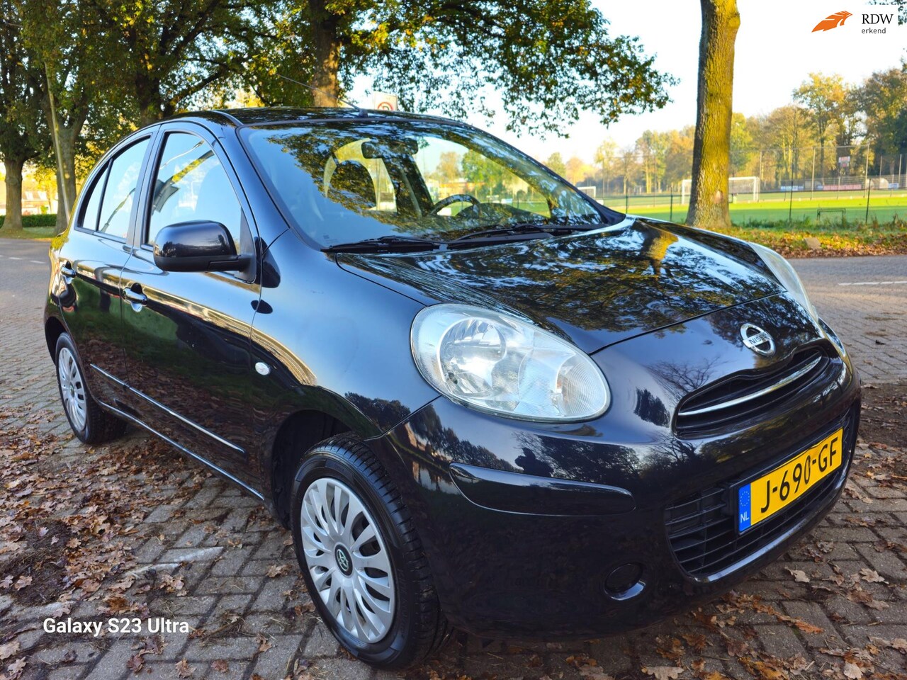 Nissan Micra - 1.2 Acenta airco elektrische ramen cv op afs - AutoWereld.nl