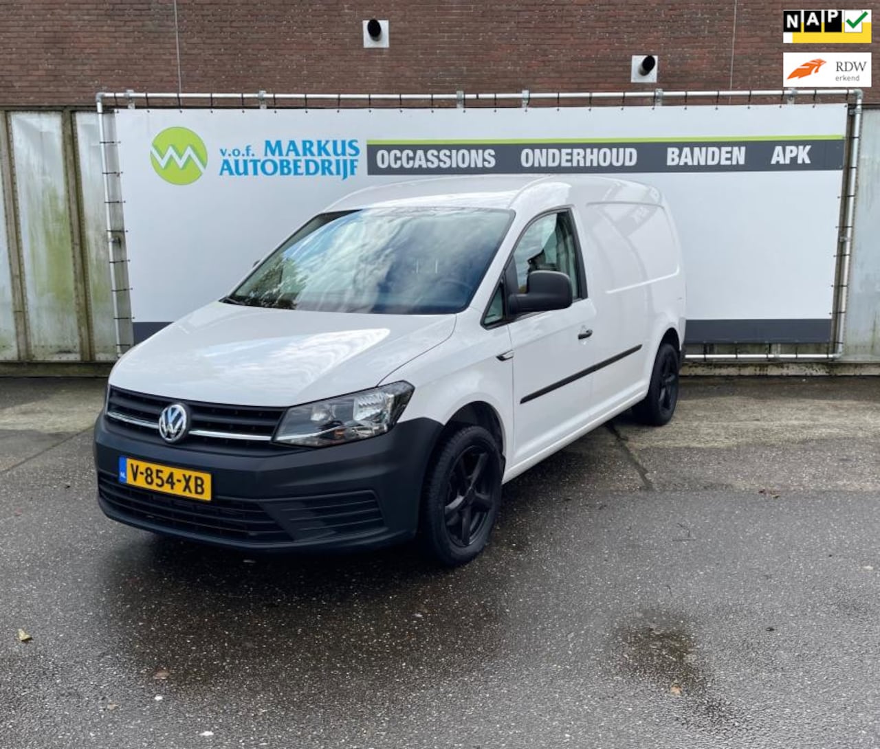 Volkswagen Caddy Maxi - 2.0 TDI L2H1 BMT Highline|Automaat|Navi|Apple Carplay|PDC| - AutoWereld.nl