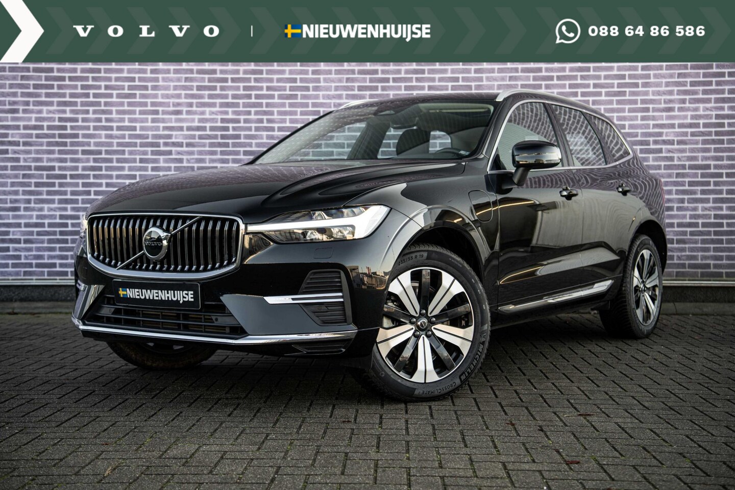 Volvo XC60 - T6 Recharge AWD Bright Long Range | Google Maps navigatie | Stoel/stuur en achterbankverwa - AutoWereld.nl