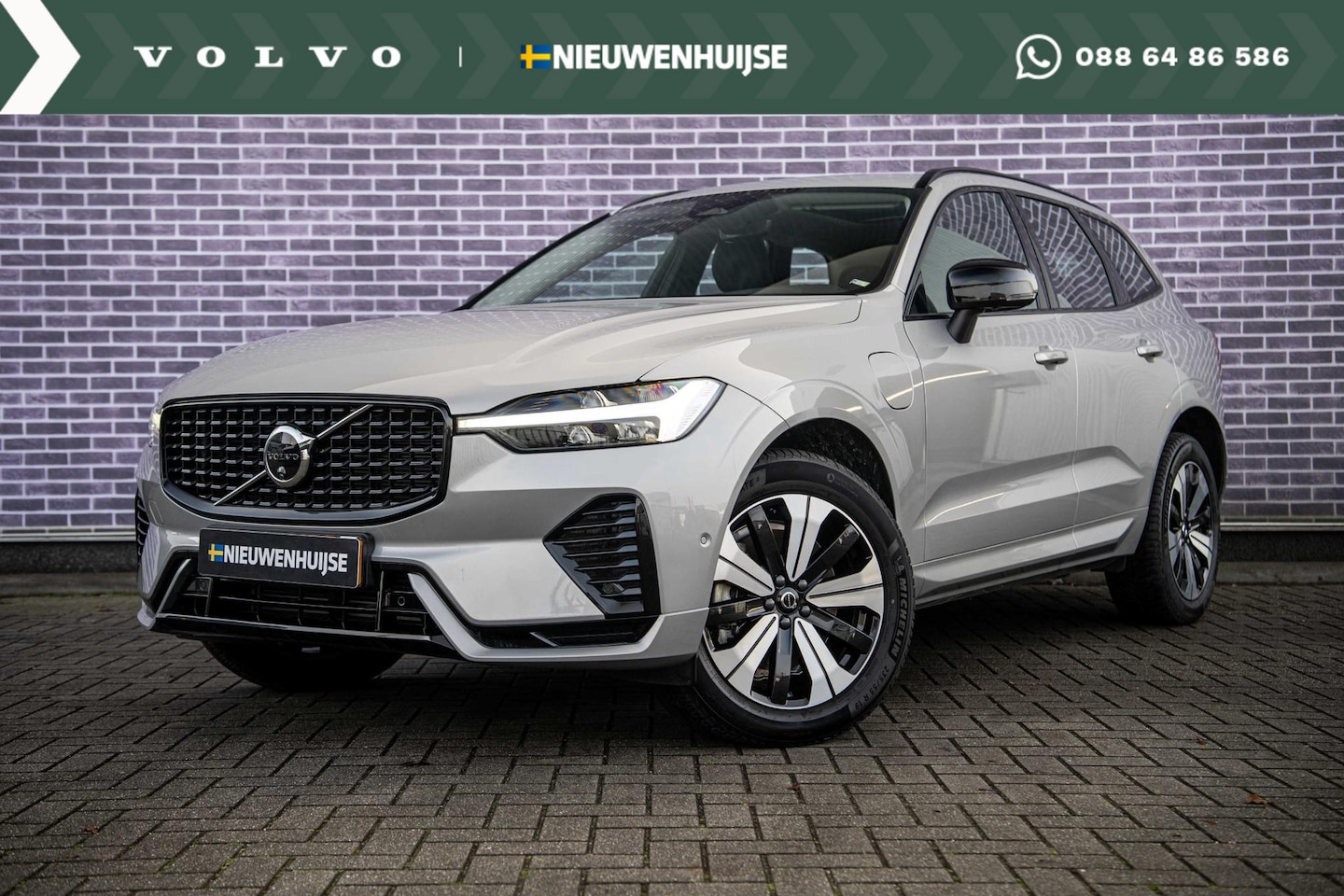 Volvo XC60 - T6 Recharge AWD Plus Dark Long Range | Trekhaak | 360° Camera | Elektr. stoelverst. met ge - AutoWereld.nl