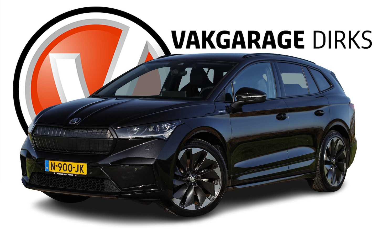 Skoda Enyaq iV - 60 Sportline ✅ Matrix LED ✅ Sportstoelen ✅ Carplay ✅ ACC - AutoWereld.nl