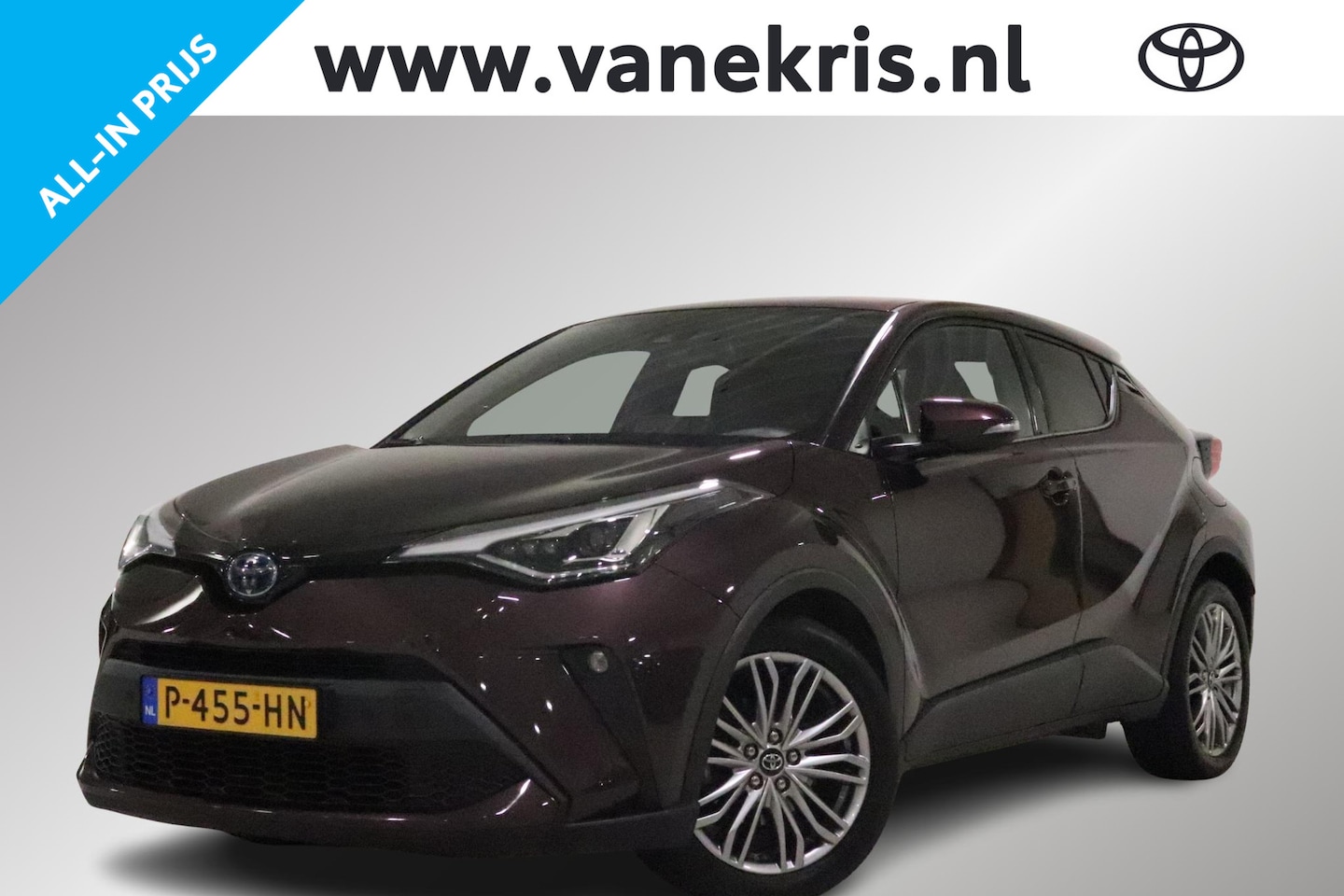 Toyota C-HR - 1.8 Hybrid Executive 1.8 Hybrid Executive, Apple Carplay/Android Auto, 18" inch lichtmetalen velgen, Cruise & C - AutoWereld.nl