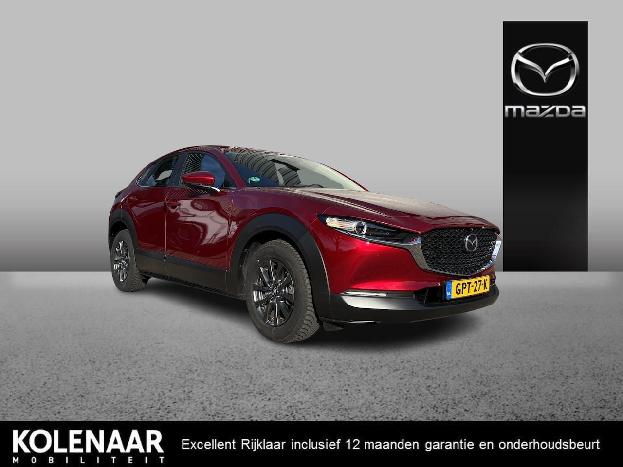 Mazda CX-30 - 2.0 e-Sky-G 122 Comfort I-Activsense & Leder Pakket/Dealeronderhouden/Afn. Trekhaak//Navi/ - AutoWereld.nl