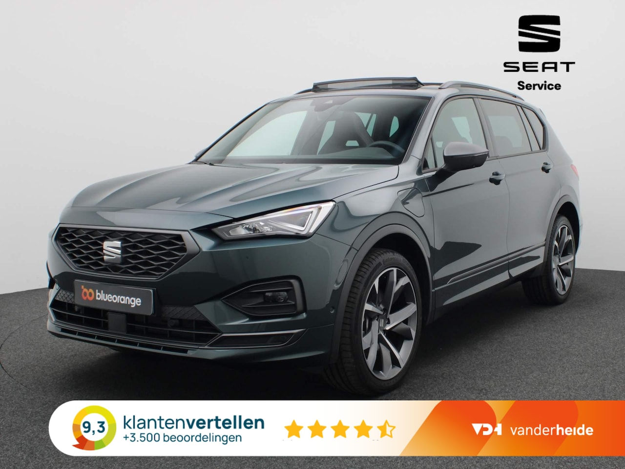 Seat Tarraco - 1.4 TSI e-Hybrid PHEV FR Business Panoramadak, trekhaak, achteruitrijcamera, winterpakket - AutoWereld.nl