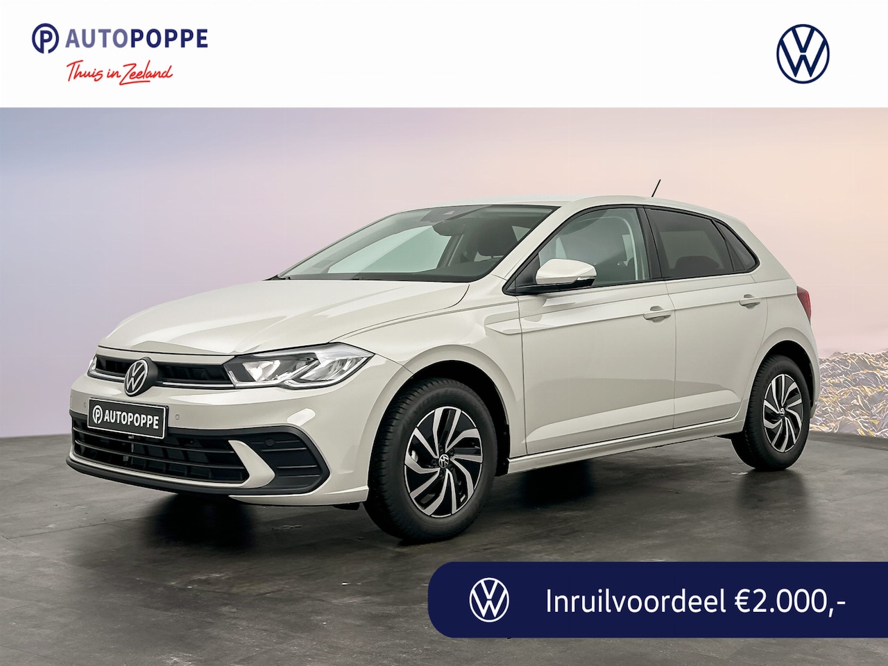 Volkswagen Polo - 1.0 TSI 95 7DSG Life Edition | 'App-Connect' smartphone integratie | Buitenspiegels elektr - AutoWereld.nl