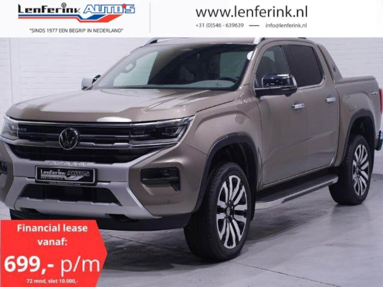 Volkswagen Amarok - 3.0 TDI V6 240 pk Aventura Elek. Rolkoffer Navi, 360 Camera, 21" LMV, IQ LED Koplampen, 2- - AutoWereld.nl