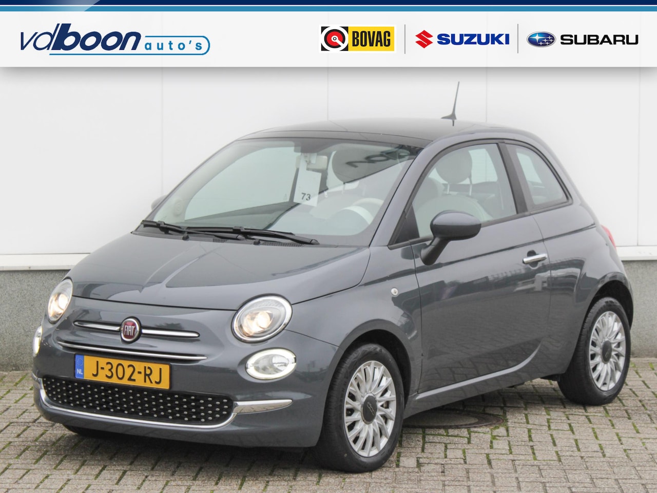 Fiat 500 - 1.0 Hybrid Lounge | Airco | Cruise | Lm-Velgen - AutoWereld.nl