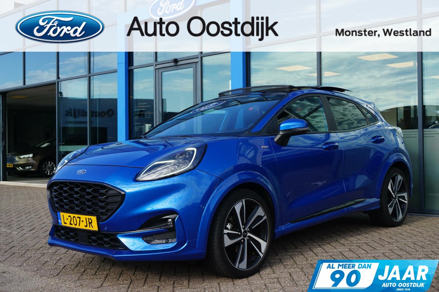 Ford Puma - 1.0 EcoBoost Hybrid ST-Line X 125PK Panodak Camera Winterpack Blind Spot Adaptieve Cruise - AutoWereld.nl