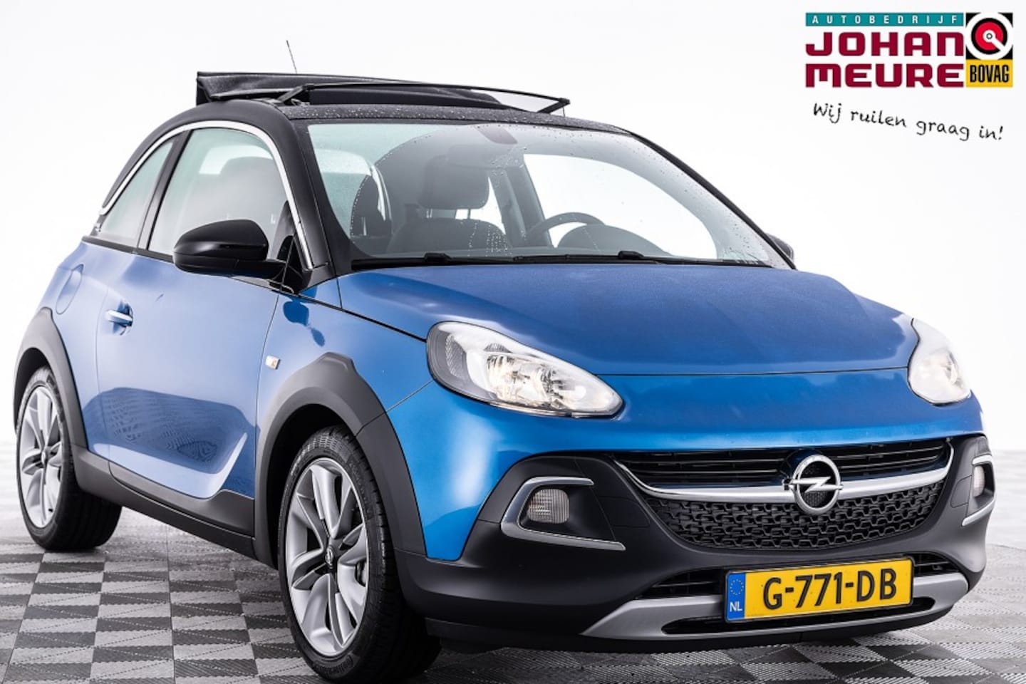 Opel ADAM - 1.0 Turbo Rocks BlitZ | SCHUIDAK | NAVI | VELGEN | ECC | Uniek LAGE KM-Stand . - AutoWereld.nl