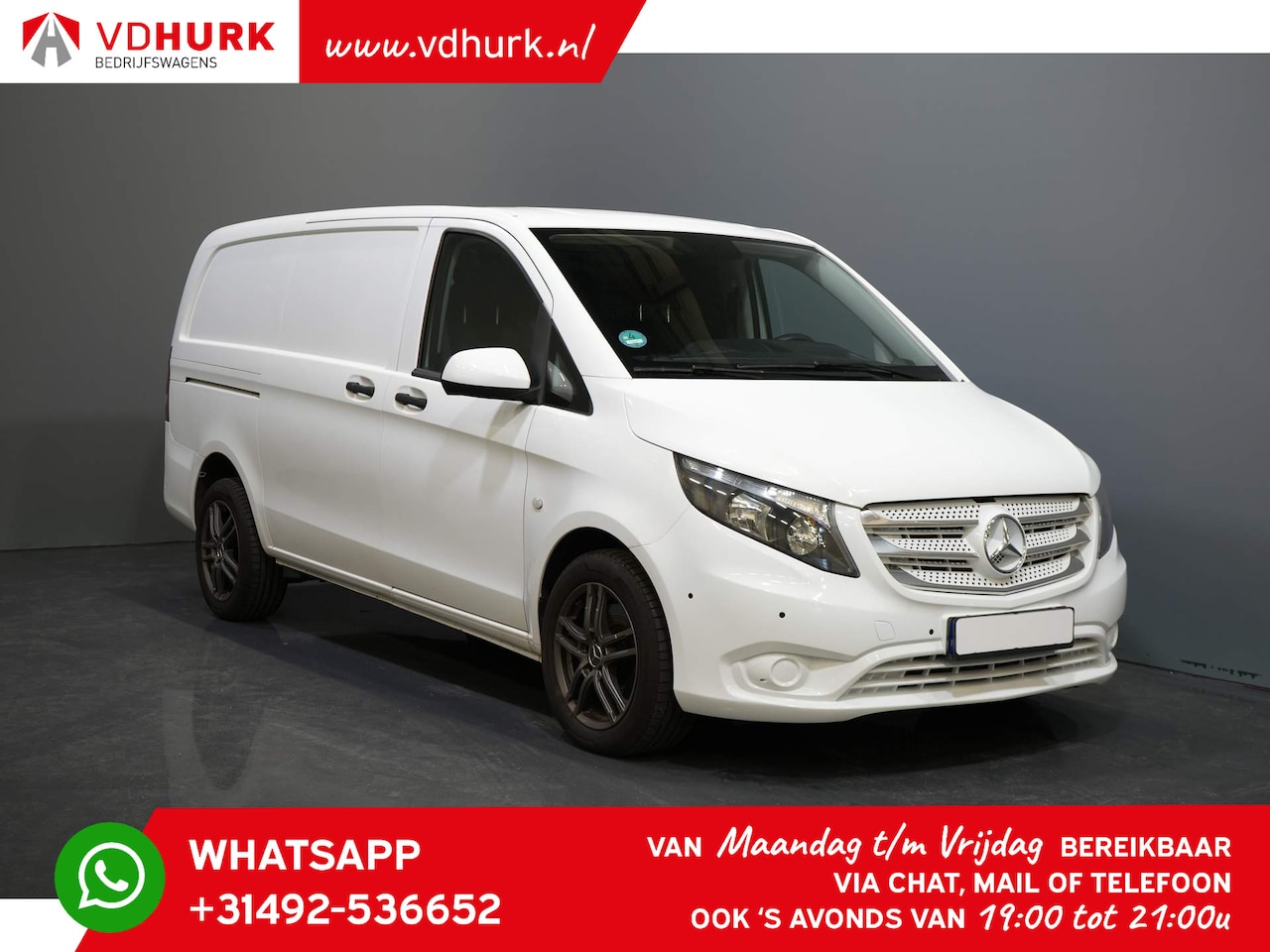 Mercedes-Benz Vito - L2 116 CDI 164 pk Aut. EU6 4-Matic 4x4 Allrad 4WD AWD Standkachel/ Cruise - AutoWereld.nl