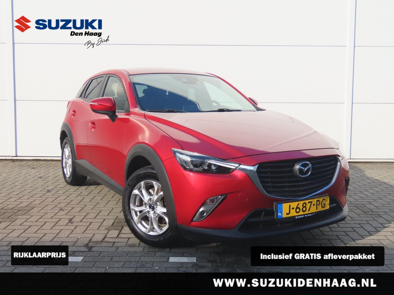 Mazda CX-3 - 2.0 SkyActiv-G 120 Dynamic / Trekhaak / Airco / cruise controle - AutoWereld.nl