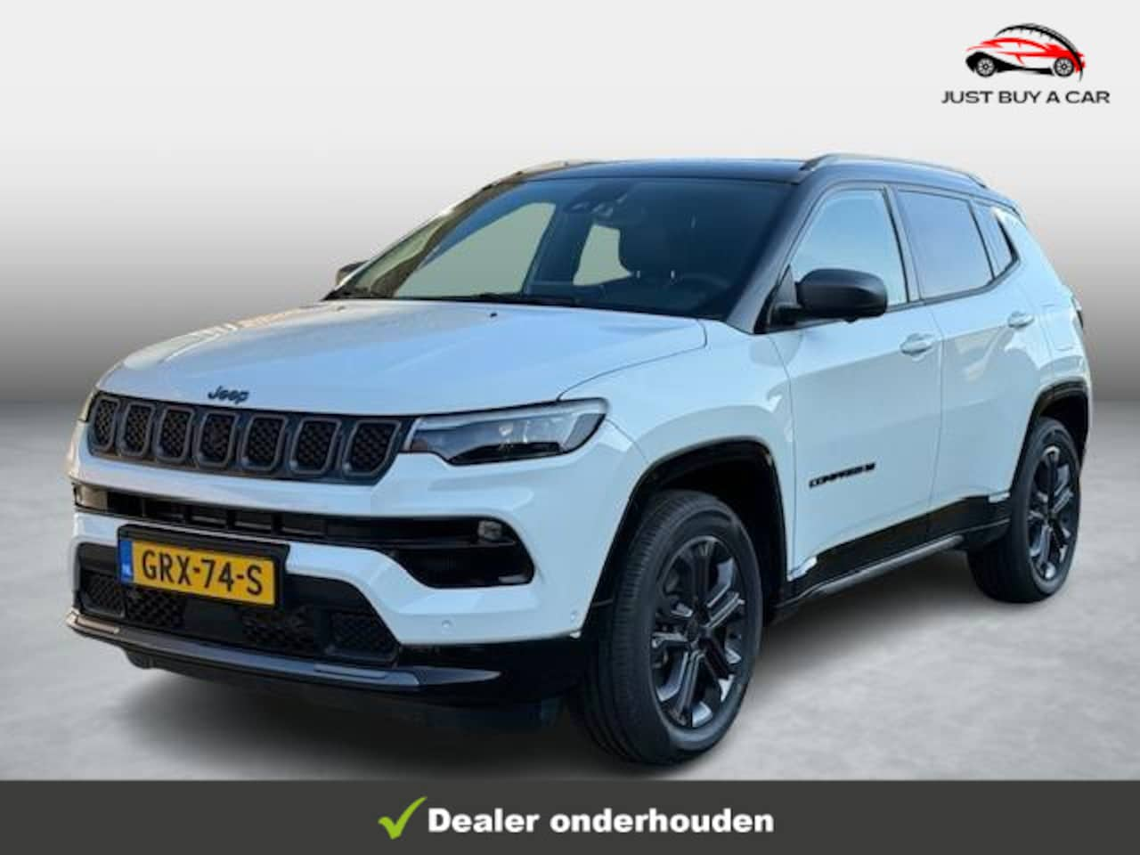 Jeep Compass - 4xe 190 Plug-in Hybrid Electric Night Eagle 80TH EDITION PREMIUM / Apple Carplay & Android - AutoWereld.nl