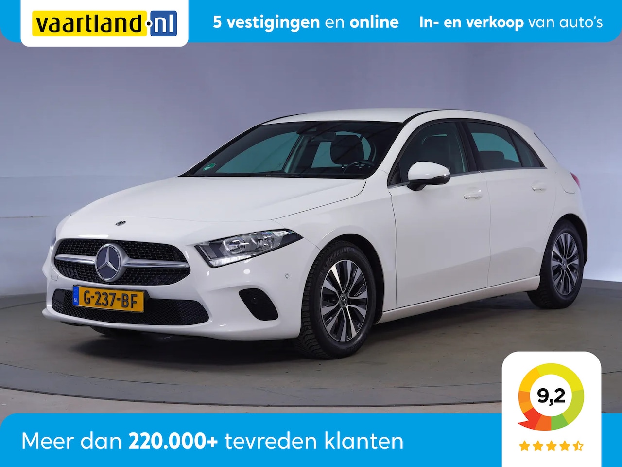 Mercedes-Benz A-klasse - 180 Premium Aut. [ Apple Carplay/Android Auto Navi Camera Half-leder ] - AutoWereld.nl