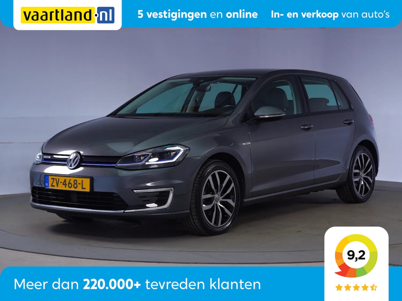 Volkswagen e-Golf - E-Edition Aut. [ Virtual Navi Leder Keyless ] - AutoWereld.nl