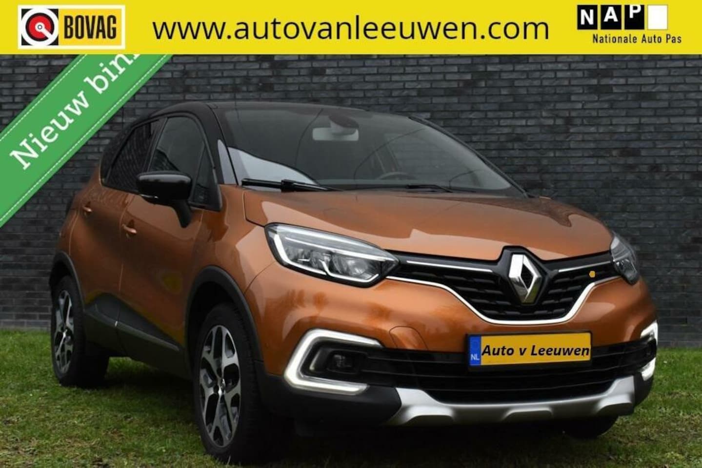 Renault Captur - 1.2 TCe AUTOMAAT/NAVI//CRUISE C./ETC.! - AutoWereld.nl