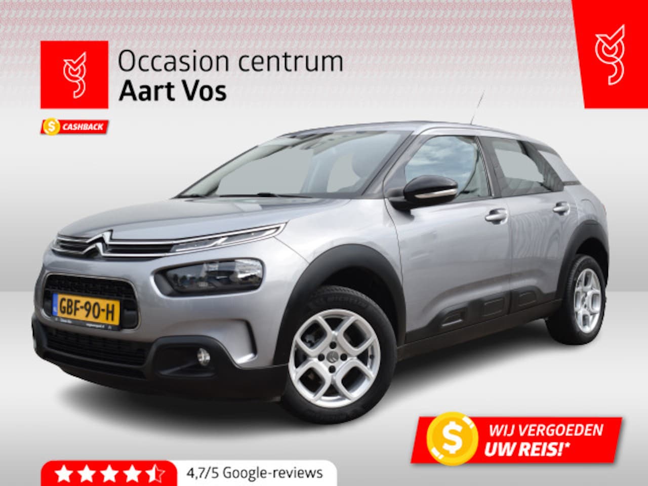 Citroën C4 Cactus - PureTech 110 Shine | Business Navi | Airco | Parkeerhulp | LM Velgen | - AutoWereld.nl