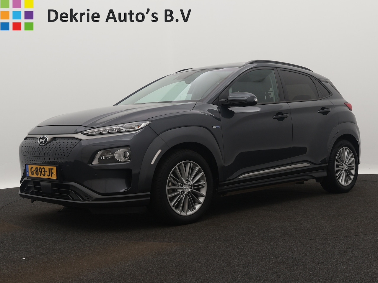 Hyundai Kona Electric - EV Premium 64 kWh 100%EV. / Schuifdak / Navigatie / Pdc+Camera / Xenon / Leder / stoelverw - AutoWereld.nl