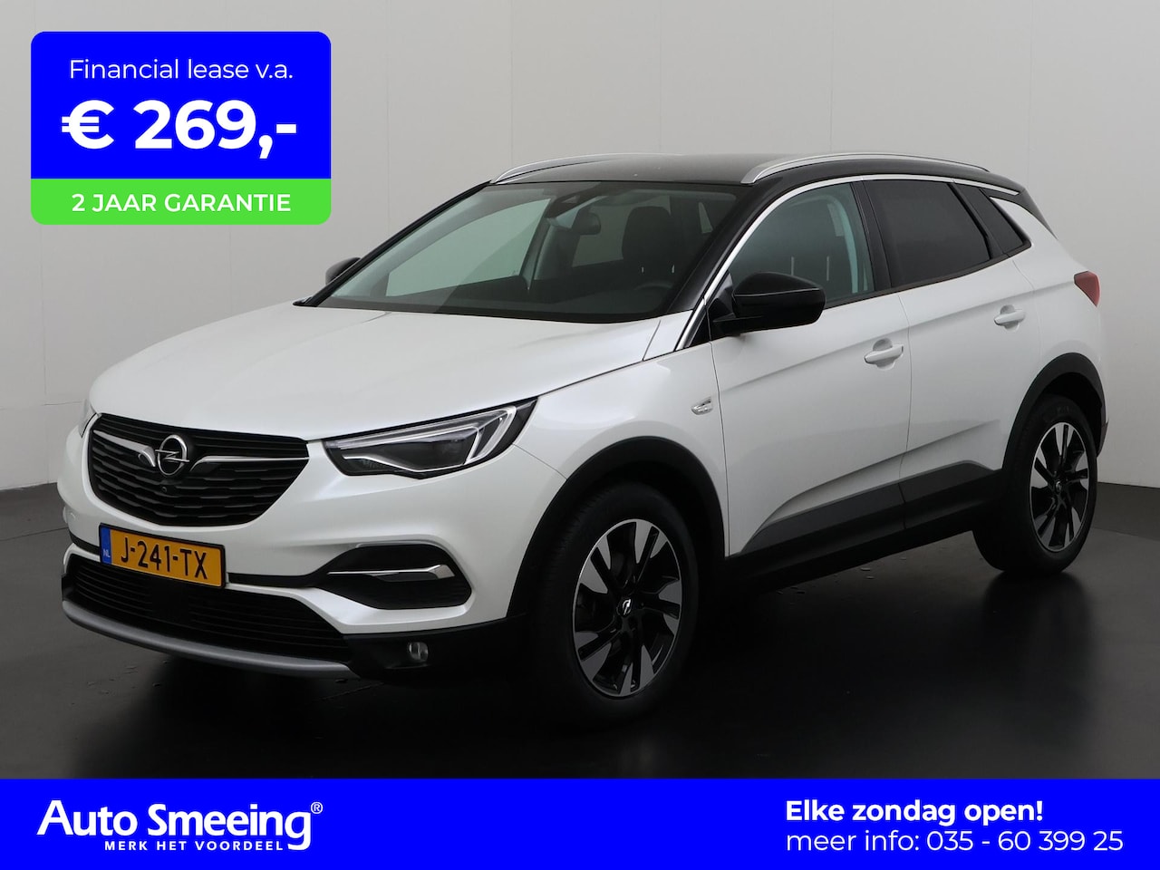 Opel Grandland X - 1.2 Turbo Ultimate | 360 Camera | Denon HiFi | Carplay | Winter pakket | Zondag Open! - AutoWereld.nl