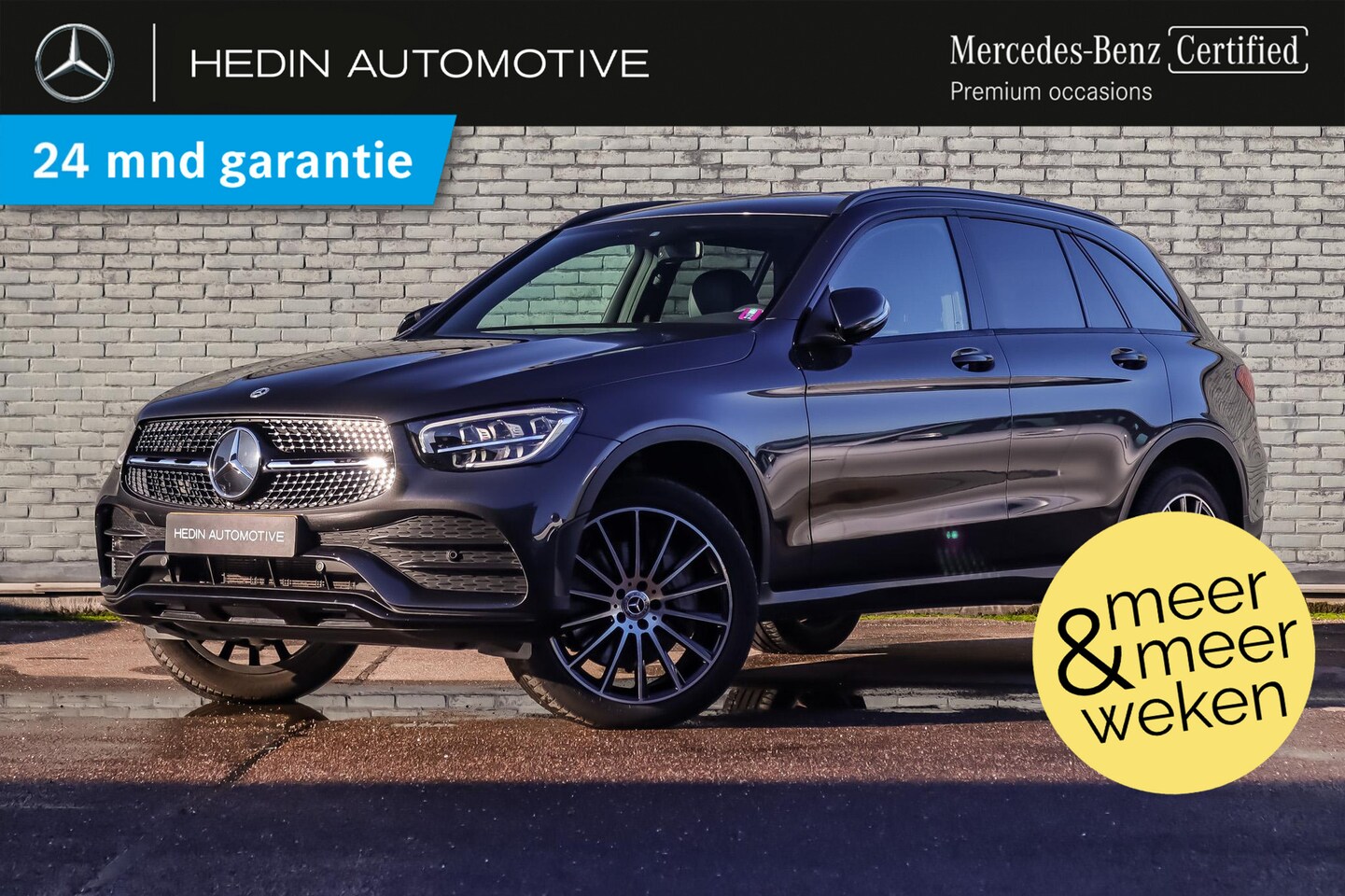 Mercedes-Benz GLC-klasse - GLC 300e Automaat 4MATIC Business Solution AMG | Nightpakket | LED | Parktronic | Stoelver - AutoWereld.nl