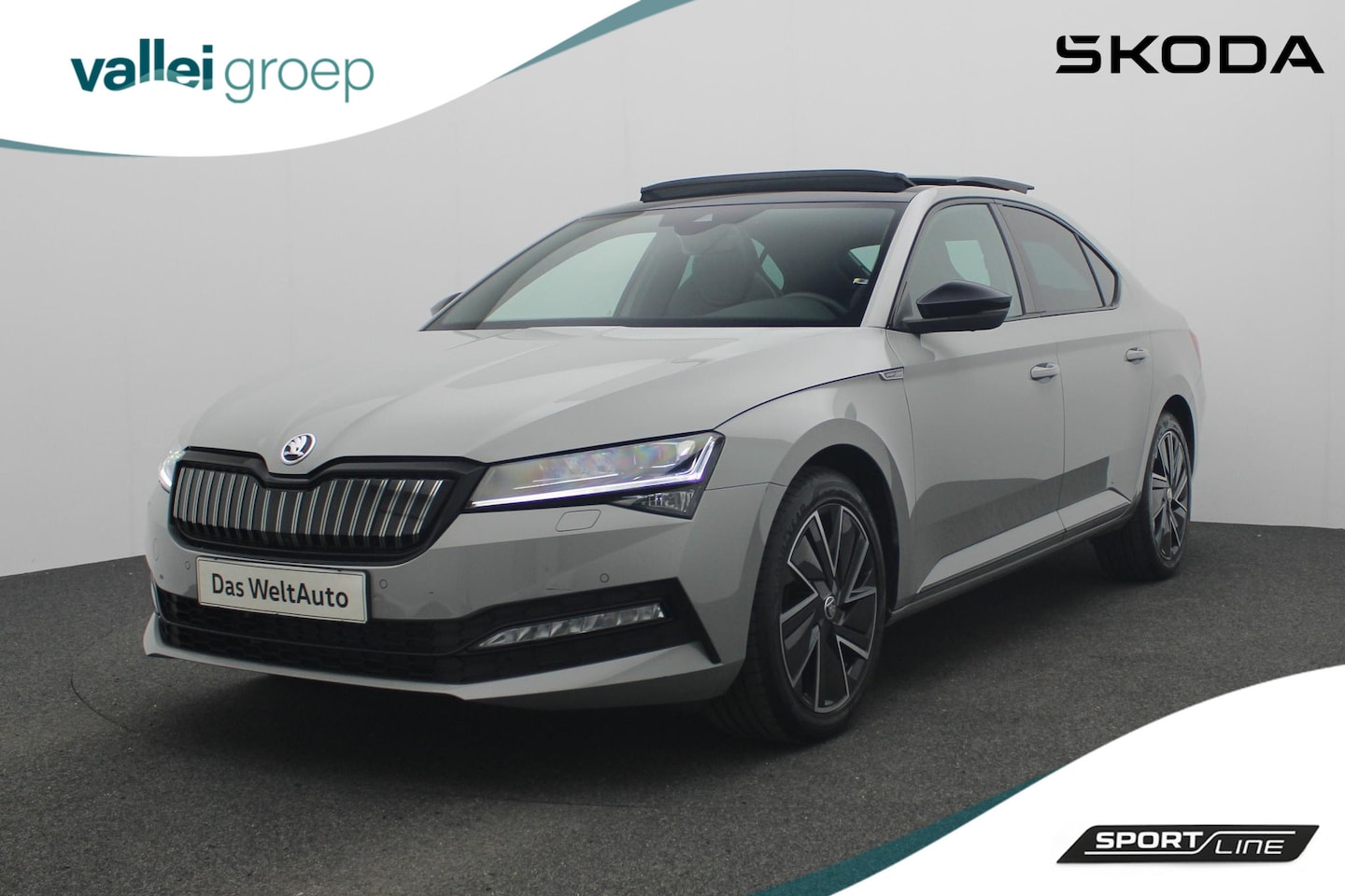 Skoda Superb - 1.4 TSI 218PK DSG iV PHEV Sportline Business | Pano | Matrix LED | 360 camera | Navi | Key - AutoWereld.nl