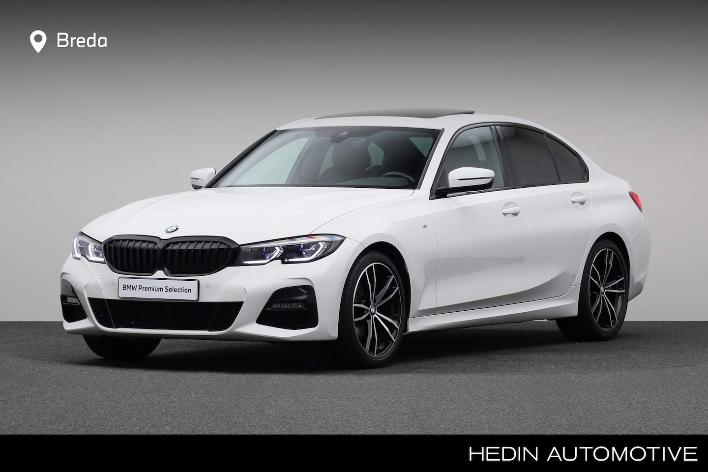 BMW 3-serie - 320i High Executive | M-sport Shadow Line | Leder | Stoelverwarming | Schuifdak | HiFi | P - AutoWereld.nl