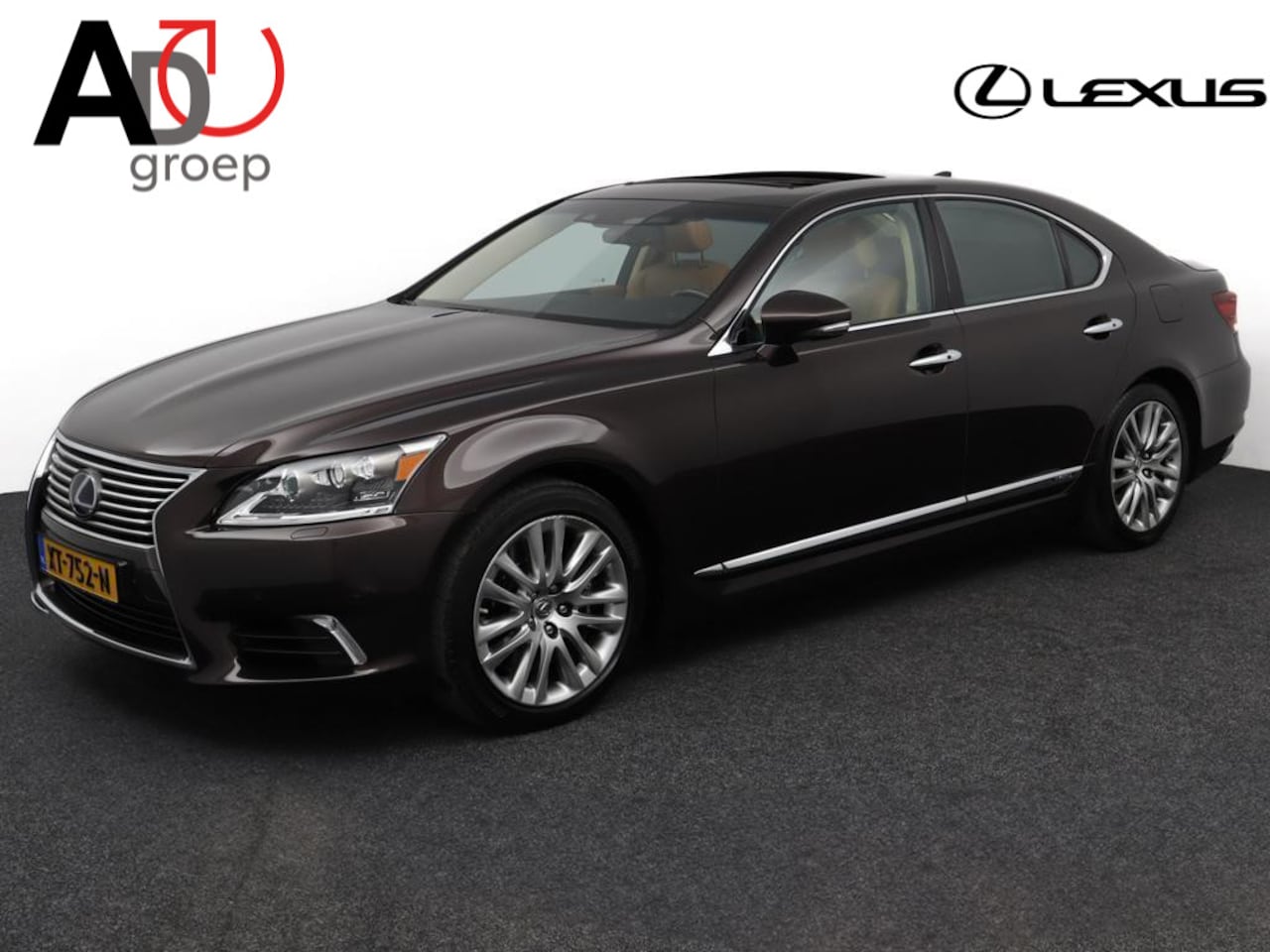 Lexus LS 600h - President Line | Adaptive Cruise Control | Mark Levinson | Schuif-/kanteldak | Luchtvering - AutoWereld.nl