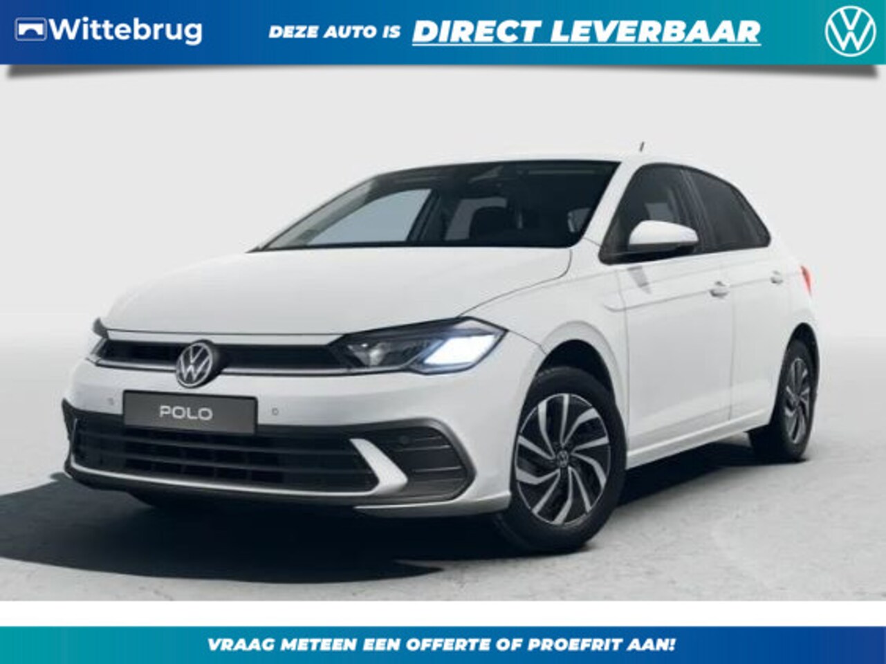 Volkswagen Polo - 1.0 TSI Life Edition !!!Profiteer ook van 2.000 euro inruilpremie!!! - AutoWereld.nl