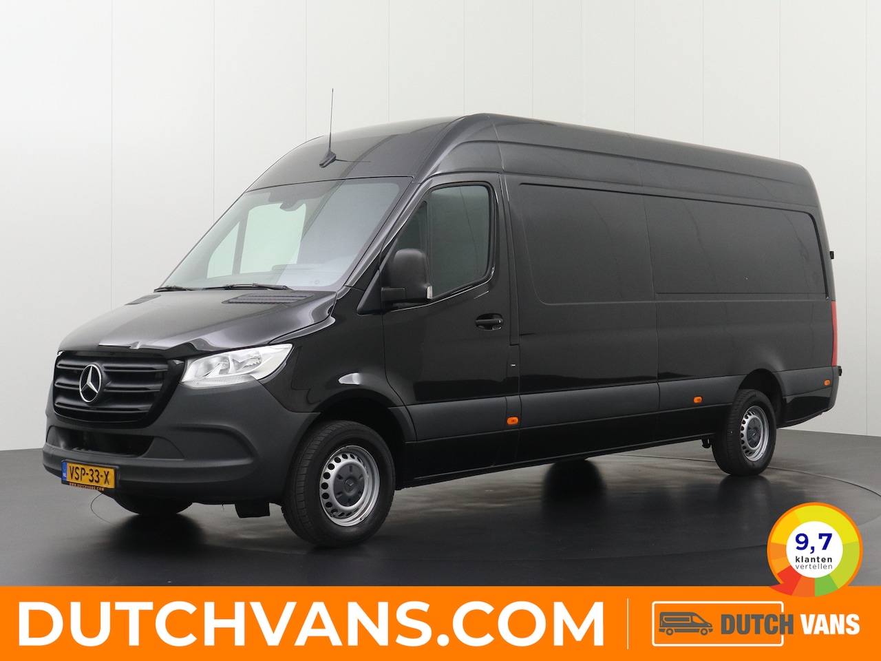 Mercedes-Benz Sprinter - 317CDI L3H2 Maxi | Mbux Touchscreen | Camera | Trekhaak | Airco | 3-Persoons | Betimmering - AutoWereld.nl