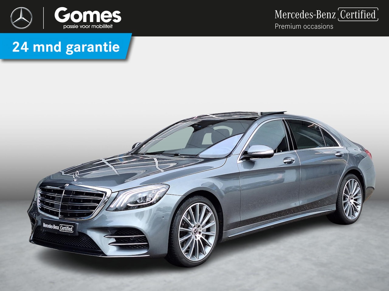 Mercedes-Benz S-klasse - 400d 4Matic Lang | Panoramadak | Head-Up Display | | 360° camera | Multibeam LED | Memory - AutoWereld.nl