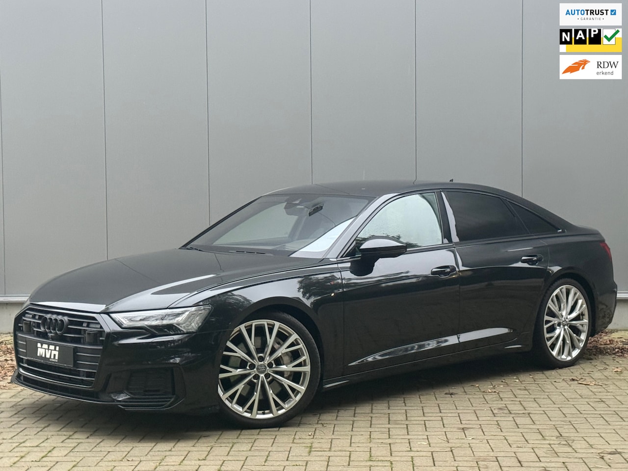 Audi A6 Limousine - 55 TFSI quattro Design - S-Line - Leder - 360 Camera - Nightvision - Ambient - Bang & Oluf - AutoWereld.nl