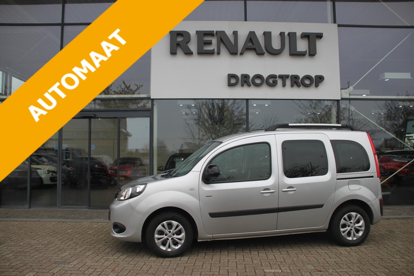 Renault Kangoo - 115PK-LIMITED-AUTOM-95DKM-AIRCO-LMV-PDC-BLUET- - AutoWereld.nl