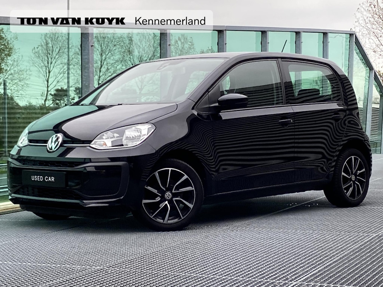 Volkswagen Up! - 1.0 BMT move up! 5 deurs, Airco, Cruise control, Lichtmetalen wielen, Park assist achter, - AutoWereld.nl