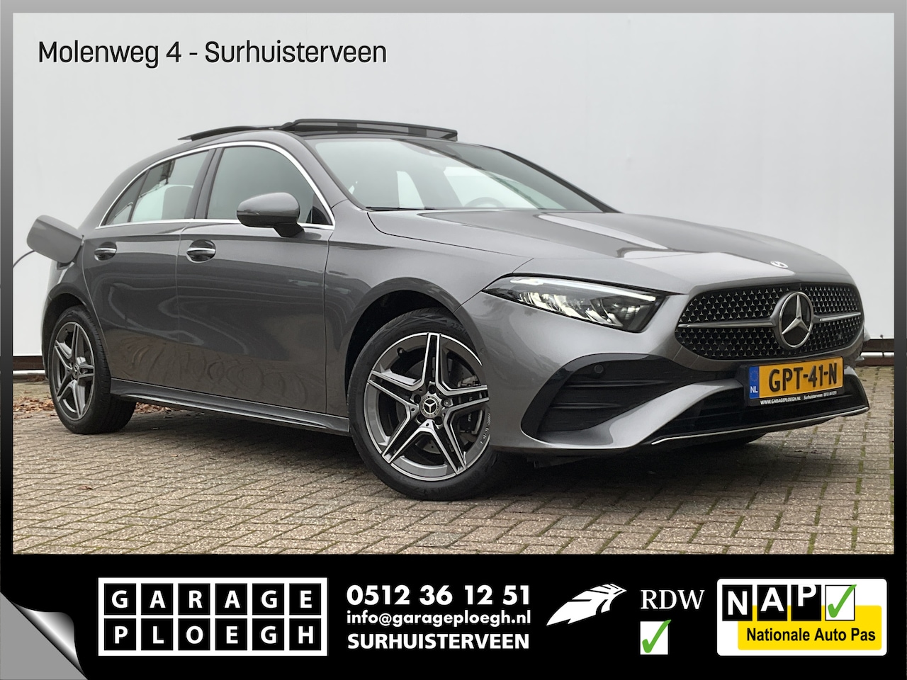 Mercedes-Benz A-klasse - 250 e PHEV AMG Line Facelift Pano.dak Sfeerverl Cam Led COMPLEET! - AutoWereld.nl