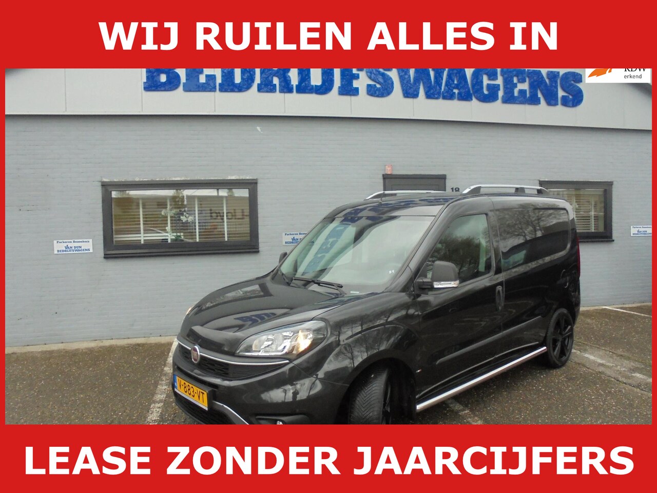 Fiat Doblò Cargo - 1.3 MJ L1H1 SX euro 6 1 eigenaar - AutoWereld.nl