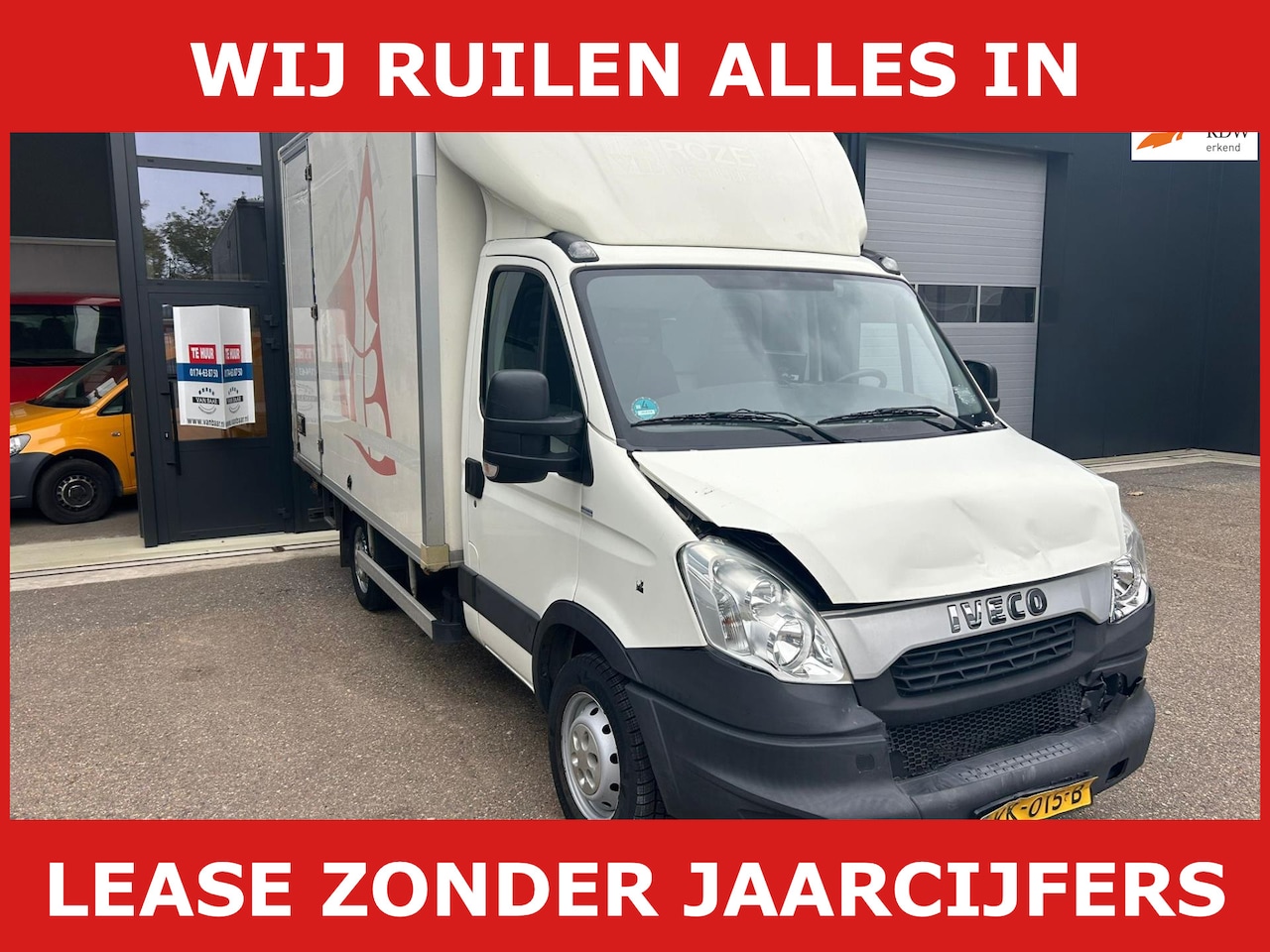 Iveco Daily - 35S13 2.3 345 schade bakwagen laadklep - AutoWereld.nl