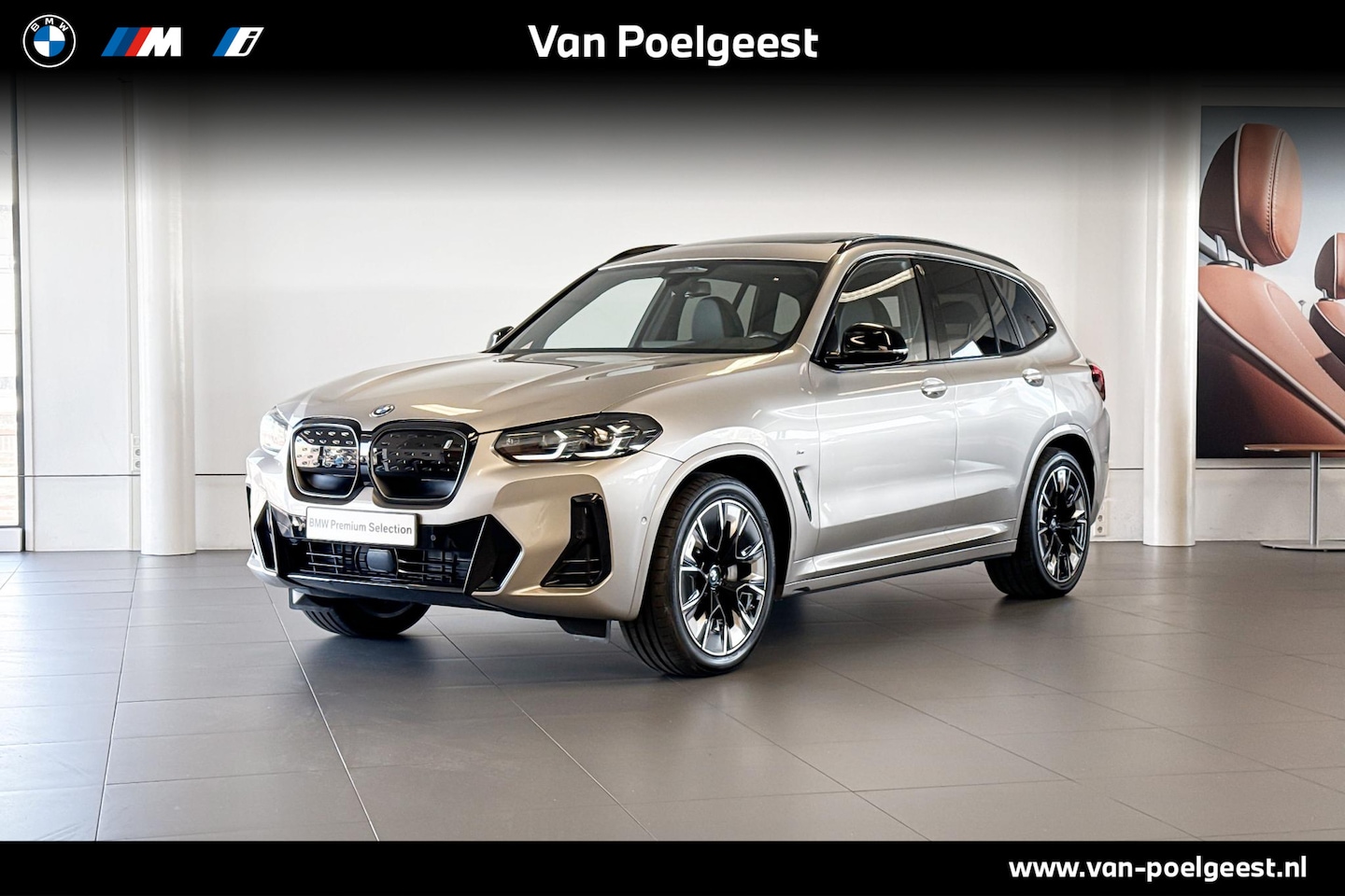 BMW iX3 - High Executive 80 kWh | Glazen Panoramadak | Headup Display | Driving Assistant Pro | Trek - AutoWereld.nl