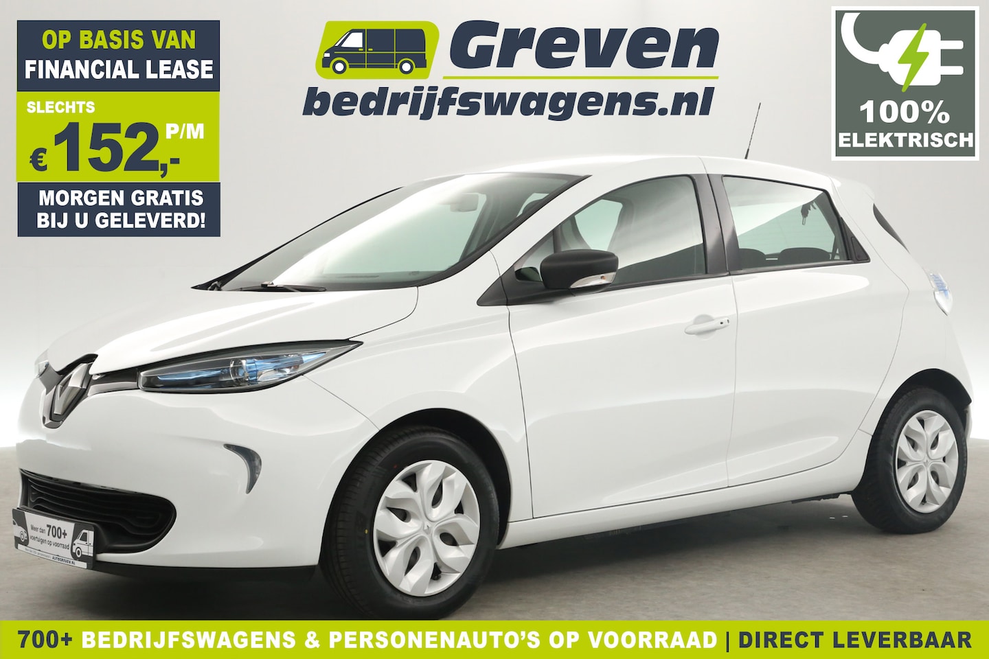 Renault Zoe - Life 41 kWh Huur-Accu €2000,- subsidie | Elektrisch | Automaat Clima Cruise Virtual Navi L - AutoWereld.nl