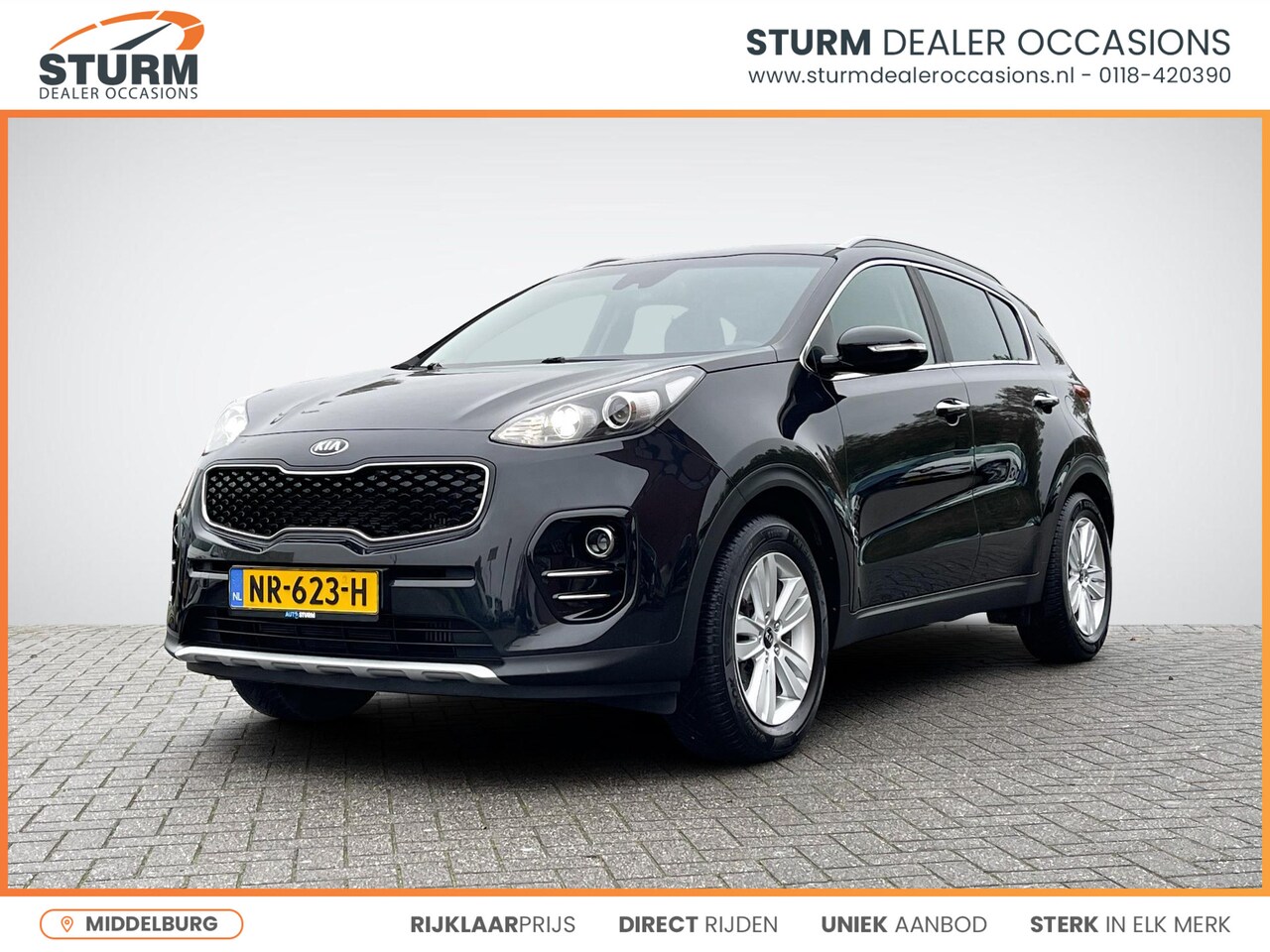 Kia Sportage - 1.6 T-GDI DynamicLine | Trekhaak | Navigatie | Camera | Apple Carplay/Android Auto | Park. - AutoWereld.nl