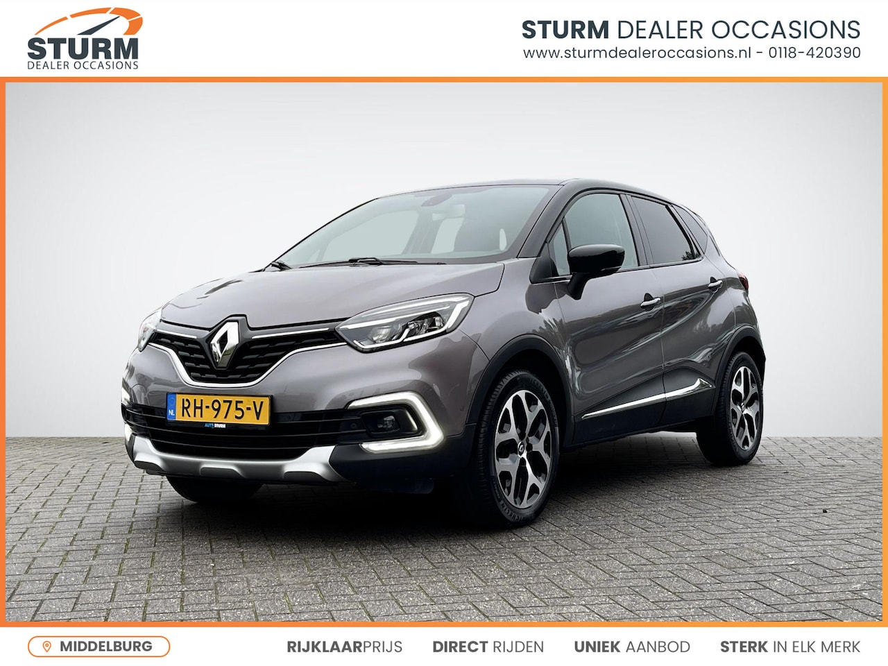 Renault Captur - 0.9 TCe Intens | Navigatie | Camera | Park. Sensoren | LED Koplampen | Keyless Entry | Cru - AutoWereld.nl