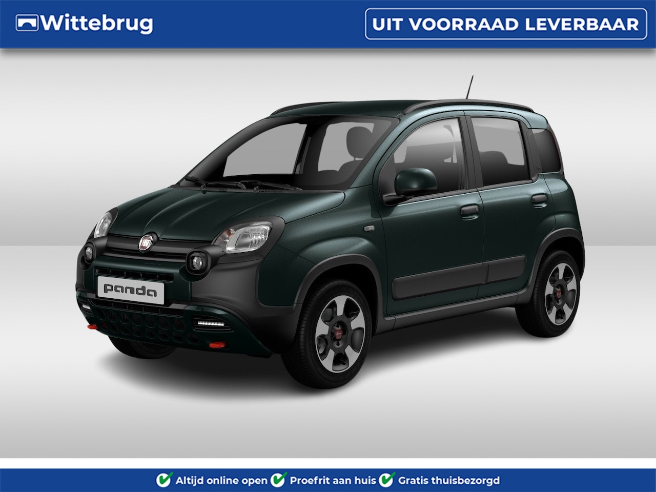 Fiat Panda - 1.0 Hybrid Cross NIEUWE AUTO! | Apple Carplay &  Android Auto | Climate Control | Parkeers - AutoWereld.nl