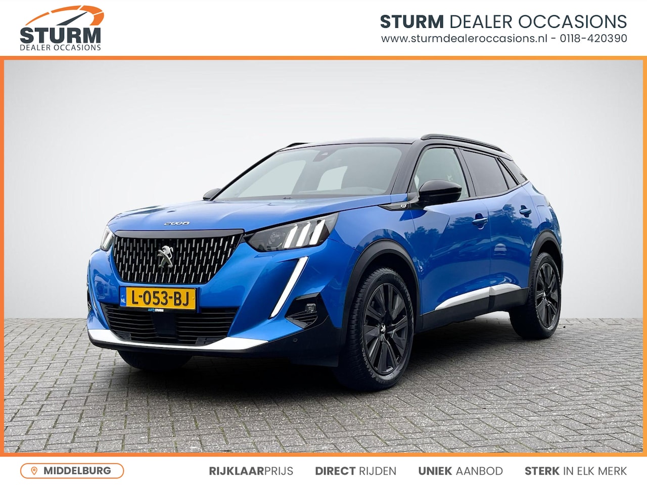 Peugeot 2008 - 1.2 PureTech GT Pack Automaat | Trekhaak | Panoramadak | Nappa Leder | Stoelverwarming | 3 - AutoWereld.nl