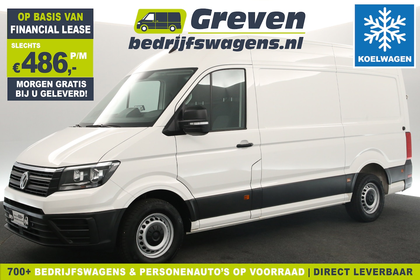 Volkswagen Crafter - 35 2.0 TDI L3H3 140PK Koelwagen Airco Carplay Camera Koelauto PDC Elektrpakket - AutoWereld.nl