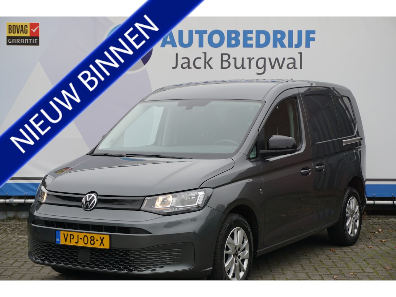 Volkswagen Caddy Cargo - 2.0 TDI DSG 122 PK Dub. schuifdeur | PDC | Apple carplay - AutoWereld.nl